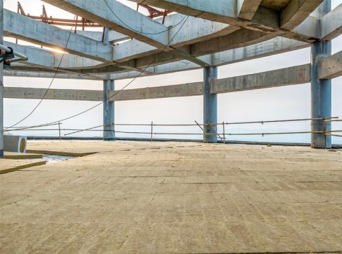 Rock wool for flat roofs