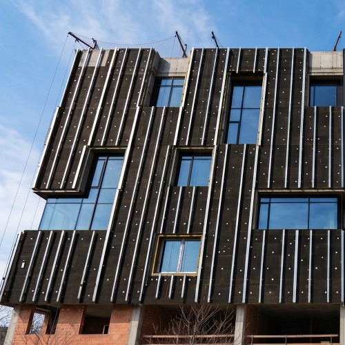 Rock wool for ventilated facades